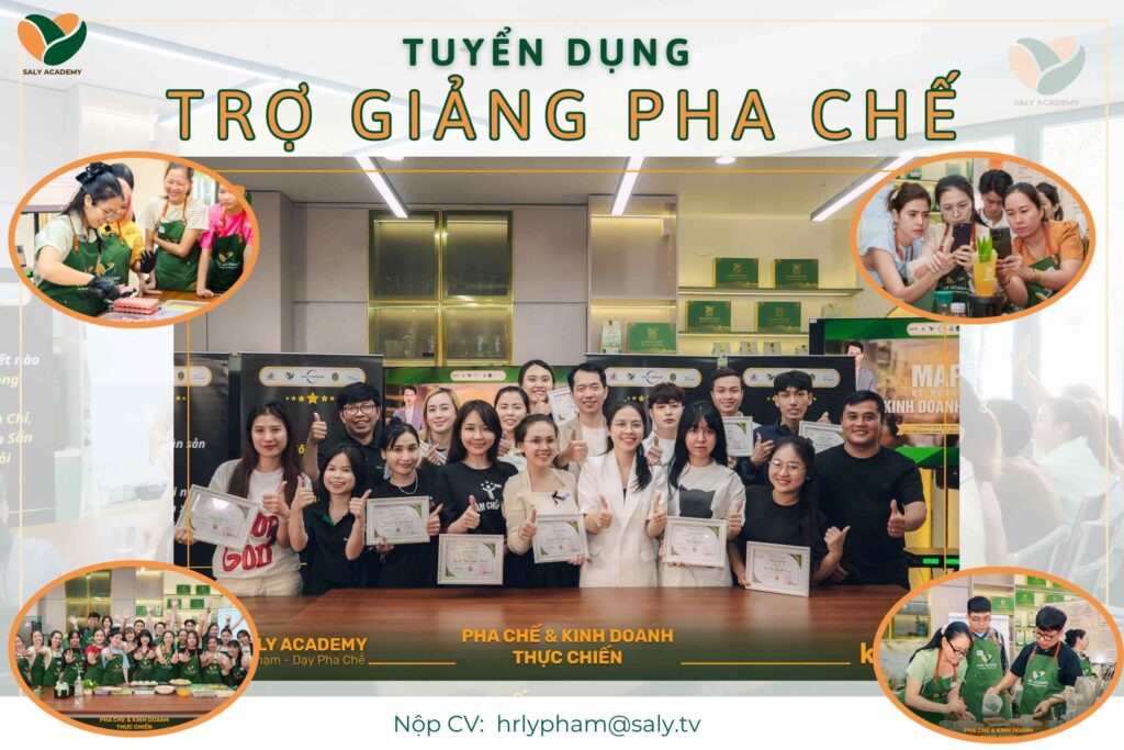 Tuyển dụng Trợ giảng pha chế