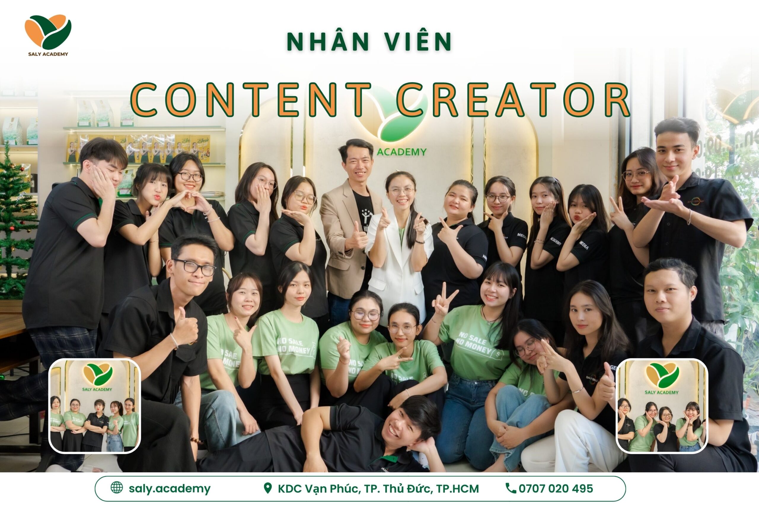 THÔNG BÁO TUYỂN DỤNG NHÂN VIÊN CONTENT CREATOR