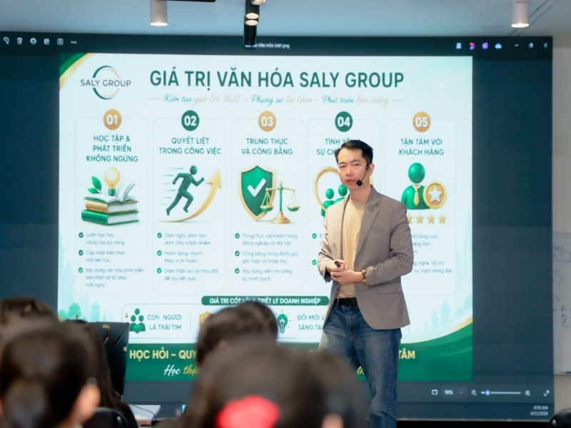CEO Hồ Đăng Sang chia sẻ hành trình và định hướng phát triển SaLy Group