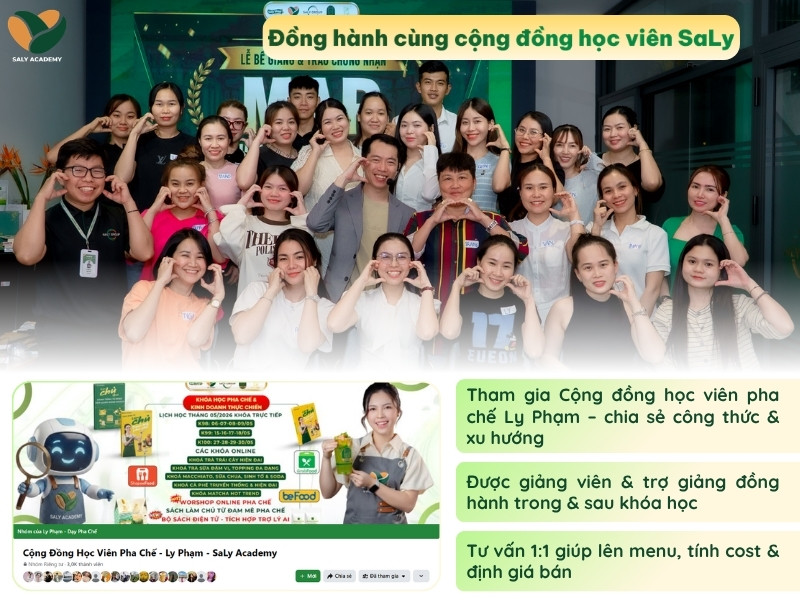 Hệ sinh thái hỗ trợ, điều SaLy Academy mang lại ngoài lớp học Hệ sinh thái hỗ trợ, điều SaLy Academy mang lại ngoài lớp học
