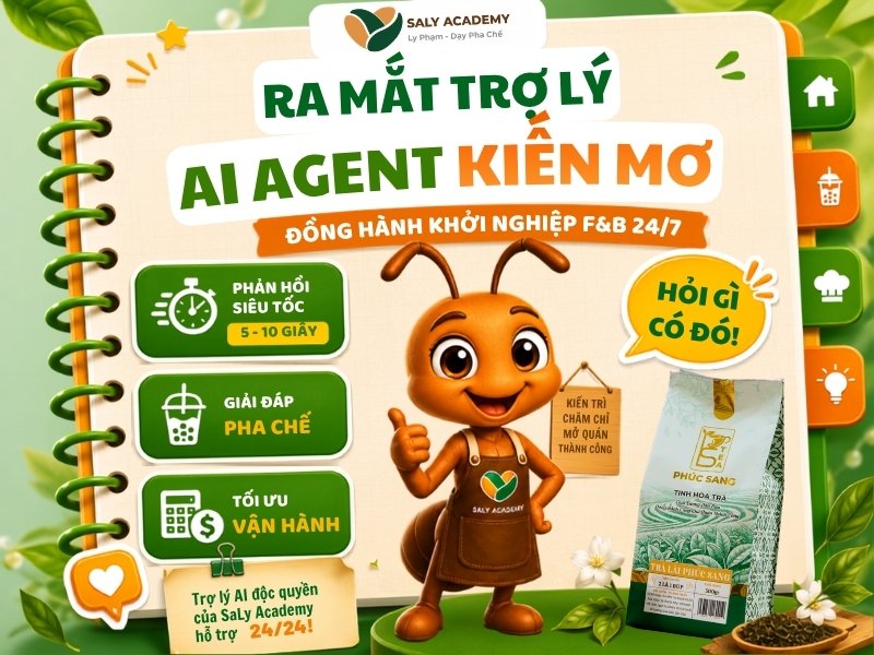 SaLy Group ra mắt Kiến Mơ - Trợ lý AI đồng hành chủ quán 24/7
