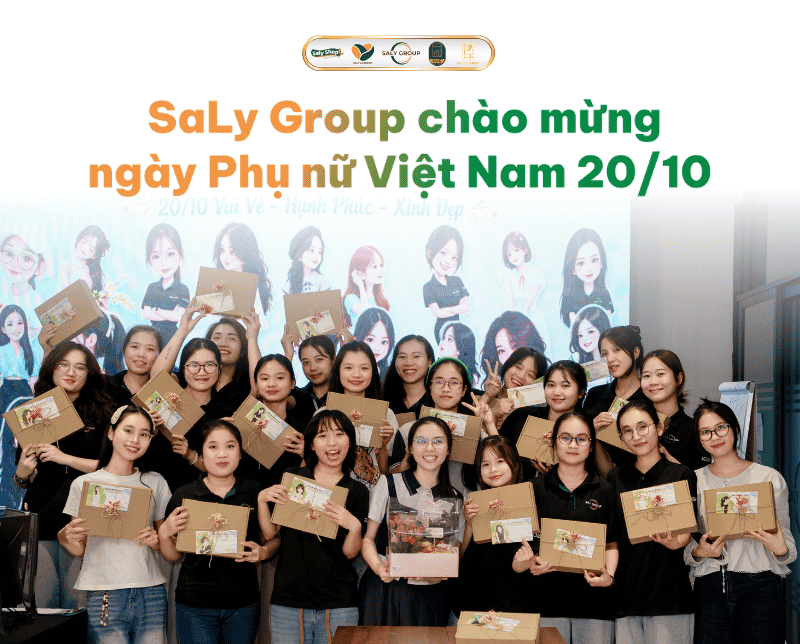 SaLy Group chào mừng ngày Phụ nữ Việt Nam 20/10 - Gắn kết và yêu thương
